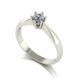 4.0mm Round Brilliant  Moissanite Classic Solitaire Ring.jpg