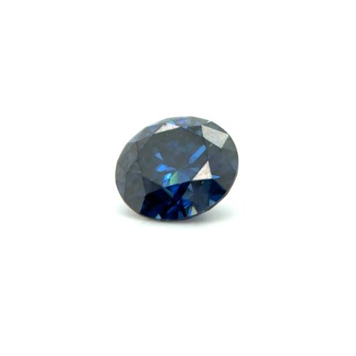 London Blue Moissanite
