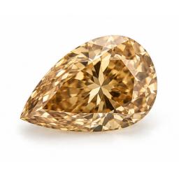 Pear Champagne moissanite image.png