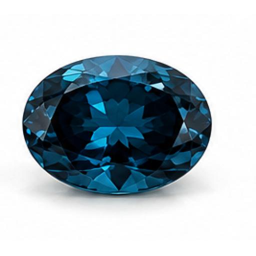 Shaped London Blue Moissanite